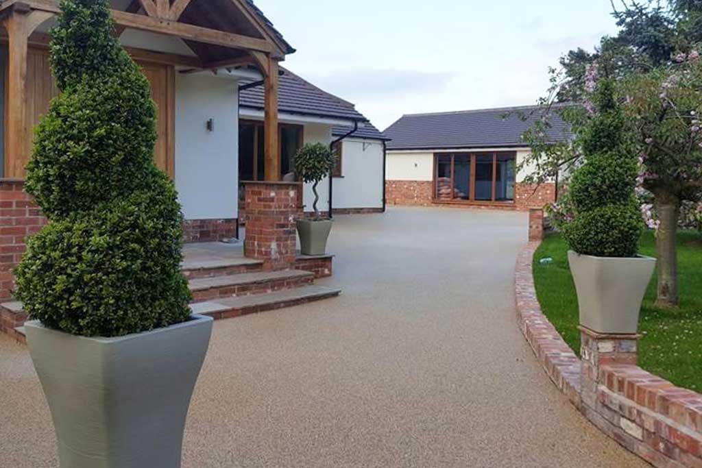 Resin driveways, paths and patios, professionally installed by Hertfordshire Resin Specialists